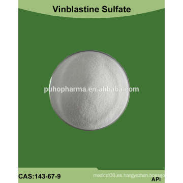 Materia prima de sulfato de vinblastina con GMP 143-67-9